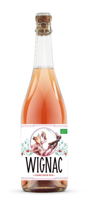 Wignac Cidre rosé bio 75cl